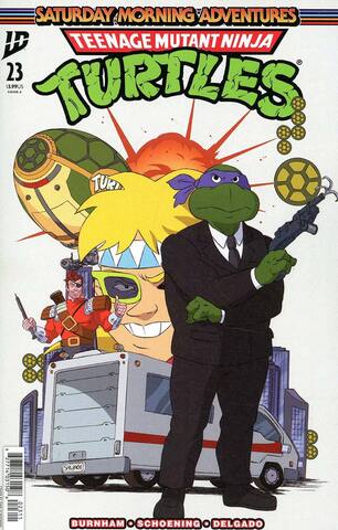 Teenage Mutant Ninja Turtles Saturday Morning Adventures Continued #23 (Cover A)