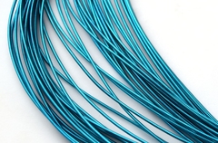 Канитель жесткая Бирюза 1 мм (№7711)