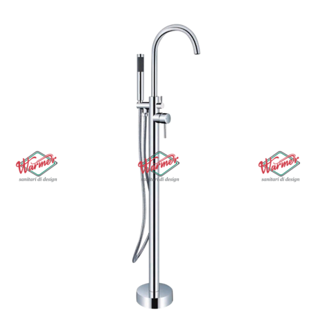 Напольный смеситель для ванны Warmer Chrome Line 11802002
