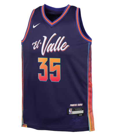 Баскетбольная майка NBA 'Phoenix Suns City Edition Kevin Durant 35' 