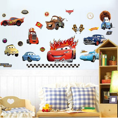 Wall Sticker Wallpaper 3D Art — Pixar Cars