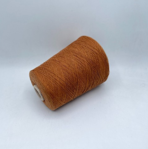 Бобинная пряжа (пр.Италия),1500м/100гр, 80% шерсть, 20% полиамид , цвет- Охра арт.31192