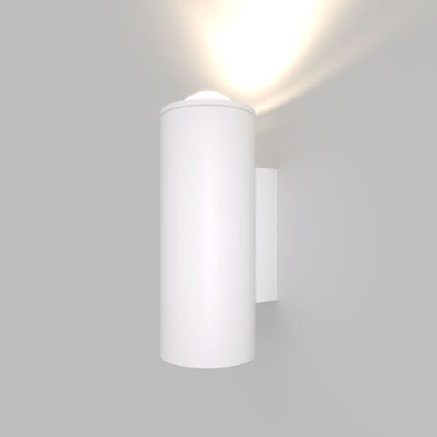 Уличный настенный светодиодный светильник Elektrostandard Column LED 35138/U белый