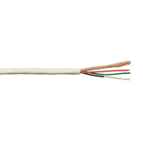 Комбинированный кабель Eletec Video+2х0,22 мм2 (аналог ШВЭВ 4х0,22 мм2), 200 м