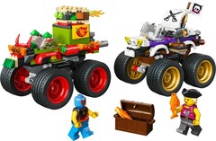 Конструктор LEGO City 60397 Крутые aвтомобили Гонка на грузовиках-монстрах