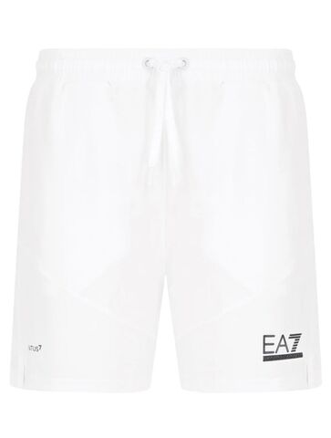 Теннисные шорты EA7 Man Woven Shorts - white