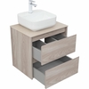 Aquanet 287884 Тумба Nova Lite 60 2 ящ. цв. орех светлый (287884)