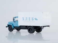 GAZ-3307 Van Bread blue-white 1:43 Our Trucks #4 (limited edition)