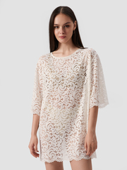 ФУТБОЛКА УДЛИНЕННАЯ ИЗ ГИПЮРА