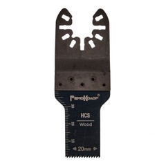 74-6-030 Насадка для МФИ режущая пазовая прямая, зуб 1,4мм, ширина 20мм, длина 40мм (РемоКолор)