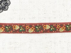 Тесьма жаккард, ш. 2,4 см, рис. 9437