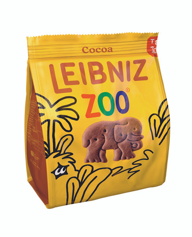 Печенье Leibniz ZOO cocoa 100гр
