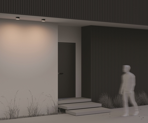 Уличный потолочный светодиодный светильник Maytoni Zon IP O430CL-L15B3K