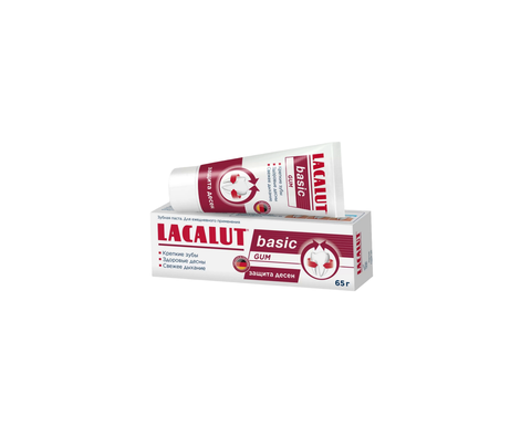 Зубная паста LACALUT Basic Gum Защита десен 65г
