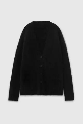 Кардиган из шерсти альпаки