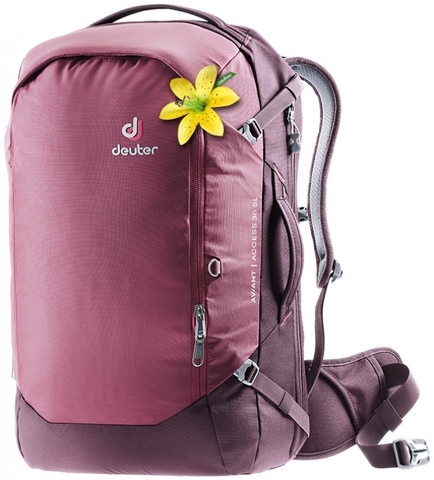 Картинка рюкзак для путешествий Deuter Aviant Access 38 SL maron-aubergine - 1