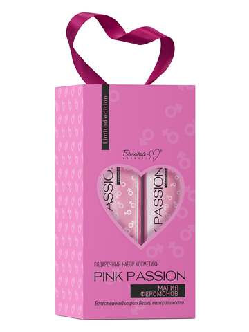 Белита-М Pink Passion набор парфюм (смузи-крем для тела 190г+спрей-шиммер для тела150г)