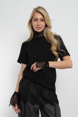 Юбка-баска 3 в 1 (черная)