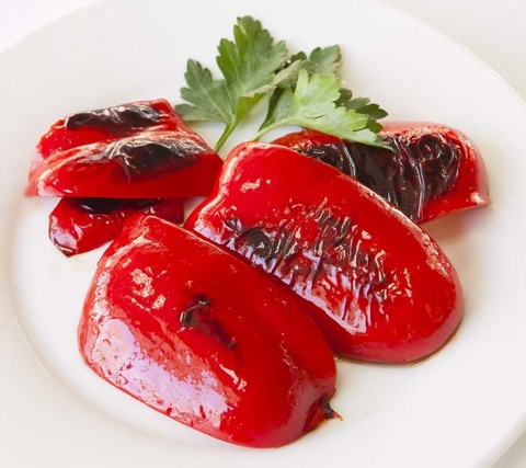 Перец красный печеный на гриле Nestos Греция 450г