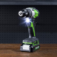 Дрель-шуруповерт ударная Greenworks GD24DD60 24V (60Нм) аккумуляторная , без АКБ и ЗУ