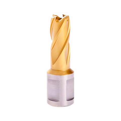 Сверло корончатое 14,0x30мм HSS-G TiN Weldon19 Terrax by Ruko 108214TTX