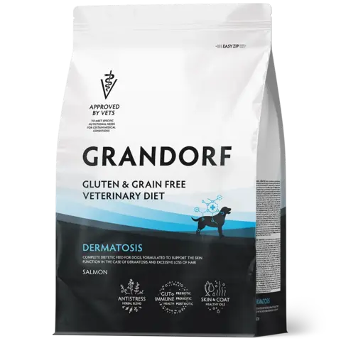Grandorf Veterinary Diet Dog Dermatosis сухой диетический корм для собак с заболеваниями кожи 3 кг