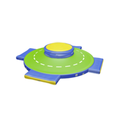 Элемент аквапарка «Перекресток», 6×6×1 м