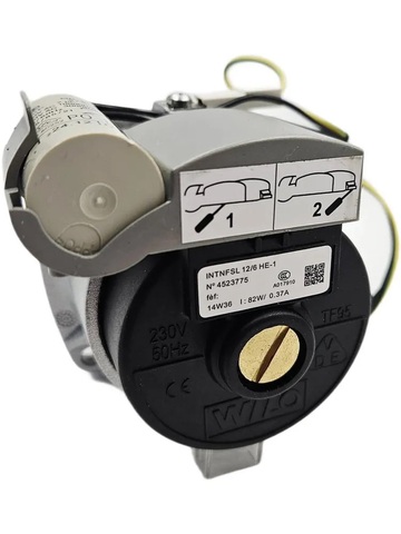 Двигатель насоса (WILO INTNFSL 12/6 HE-1) для ALPHATHERM Sigma BK/BT (с 10.2008г.) (арт. 6CIRCOLA19)