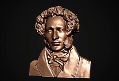 Силиконовый молд № 393 А.С.Пушкин