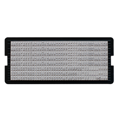 Trodat 6003 дополнительная касса русских букв и цифр высота символа 3мм