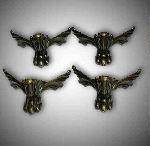 ножка для шкатулки I-001 бронза 45*80мм