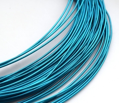 Канитель жесткая Бирюза 1 мм (№7711)
