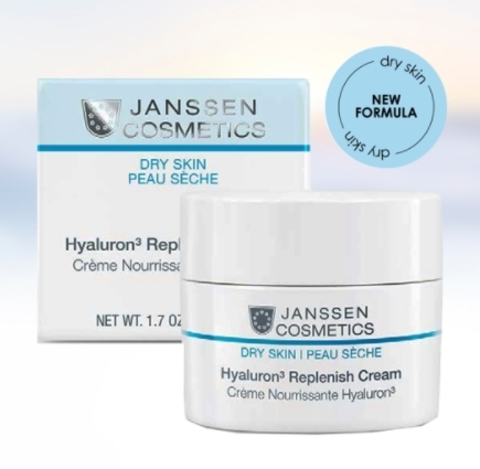 JANSSEN COSMETICS Регенерирующий крем с гиалуроновой кислотой насыщенной текстуры | Hyaluron3 Replenish Cream