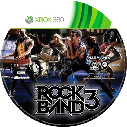 Rock Band 3 [Xbox 360]