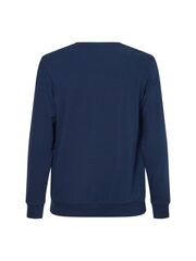 Толстовка теннисная Calvin Klein L/S Sweatshirt - blue shadow w/white