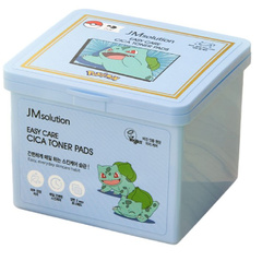 Тонер-пэды с центеллой JMSOLUTION Easy Care Cica Toner Pads 70 шт