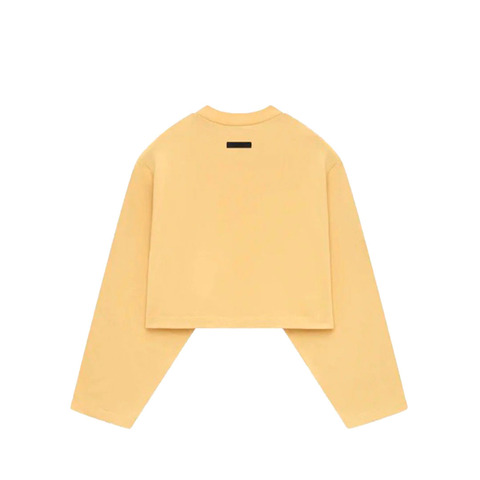 Лонгсливы Crop Long-sleeve T-shirt in Tri-blend Jersey