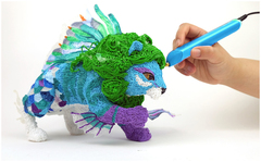 Набор для рисования 3D Ручка PEN4 с фигурками