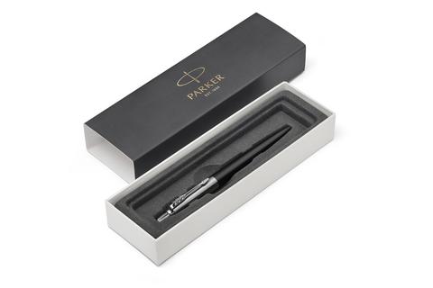 Ручка шариковая гелевая Parker Jotter Core K65, Street Black CT (2020649)