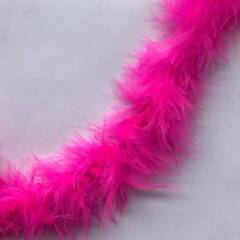 Боа "Пух марабу", дл. 1,8 м., 10 гр, фуксия