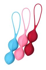 Набор из 3 двойных вагинальных шариков Satisfyer Balls - 
