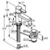 Смеситель для раковины XL Kludi Zenta 382600575