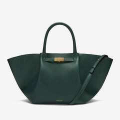 Сумка DeMellier The Midi New York Forest Green Small Grain