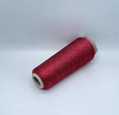 Lurex trade mark (пр.Франция), 3560м / 100 гр. 65% вискоза 35% полиэстер( люрекс ), цвет-Малиновый, арт.32505