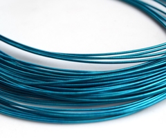 Канитель жесткая Бирюза 1 мм (№7711)