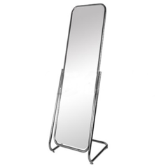 Зеркало напольное 5МS-03 (хром) 350х500x1600H мм, зеркальное полотно 1400х250 мм
