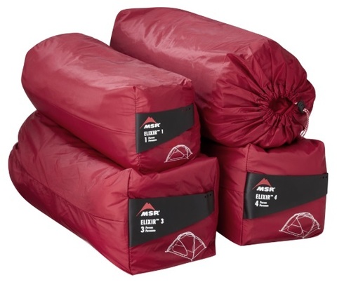 Картинка палатка туристическая Msr Elixir 2 Green - 7