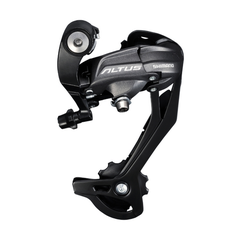 Переключатель задний Shimano Altus M370 SGS, 9 скоростей (чёрный)