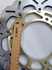 Передние тормозные диски ARASHI для Suzuki GSX-R 1300 R Hayabusa 08-11 \ золотые