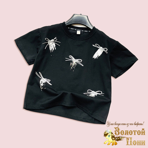 Футболка девочке (5-9) 250503-F1007